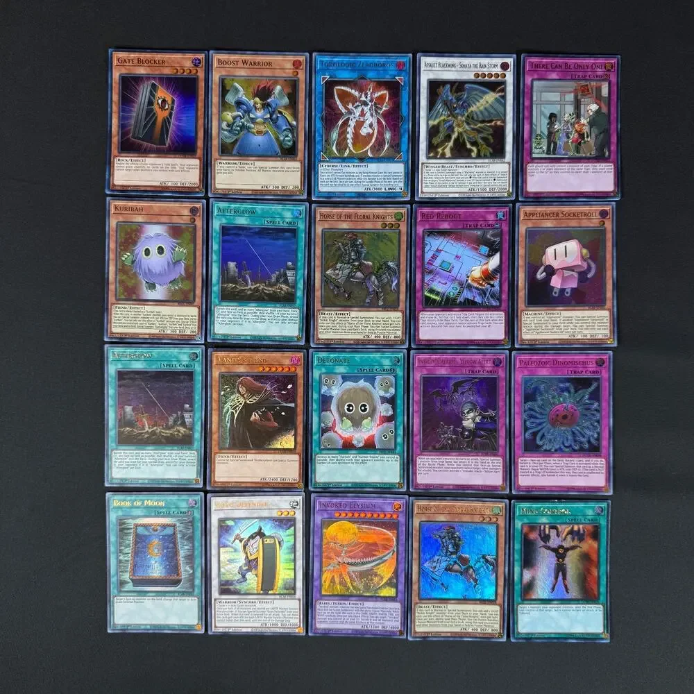 lot of 20 yu-gi-oh! holo cards vintage/modern 1st edition/regular yugioh